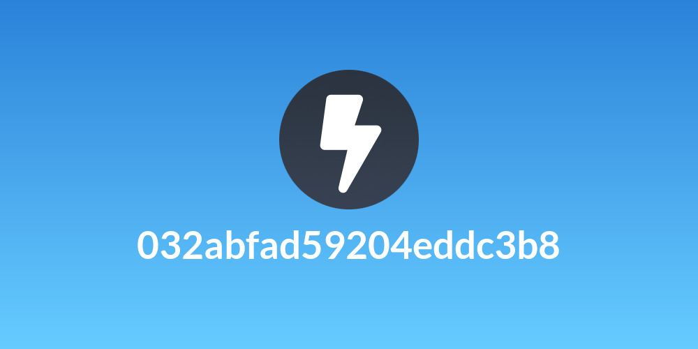 032abfad59204eddc3b8