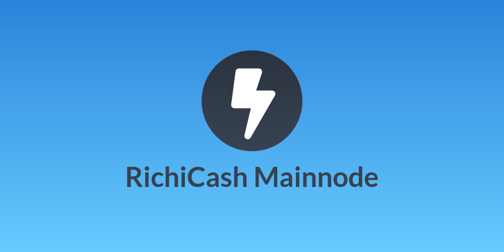 RichiCash Mainnode