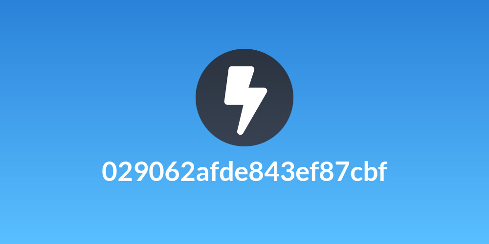 029062afde843ef87cbf