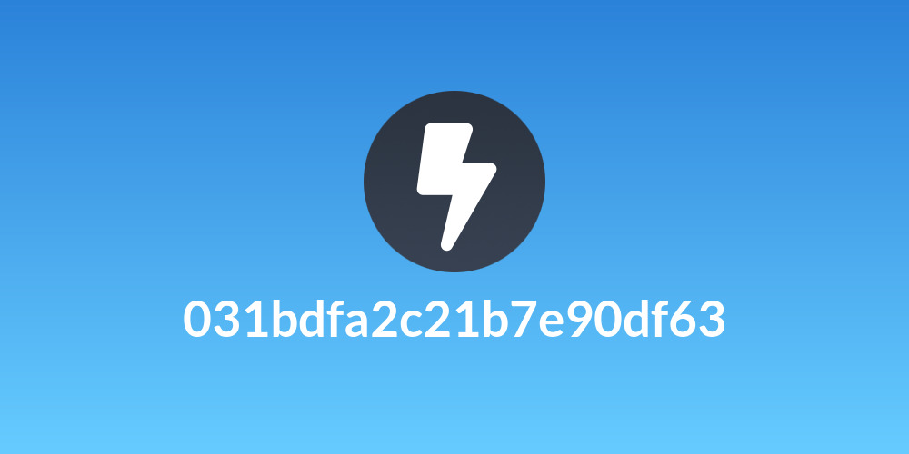 031bdfa2c21b7e90df63
