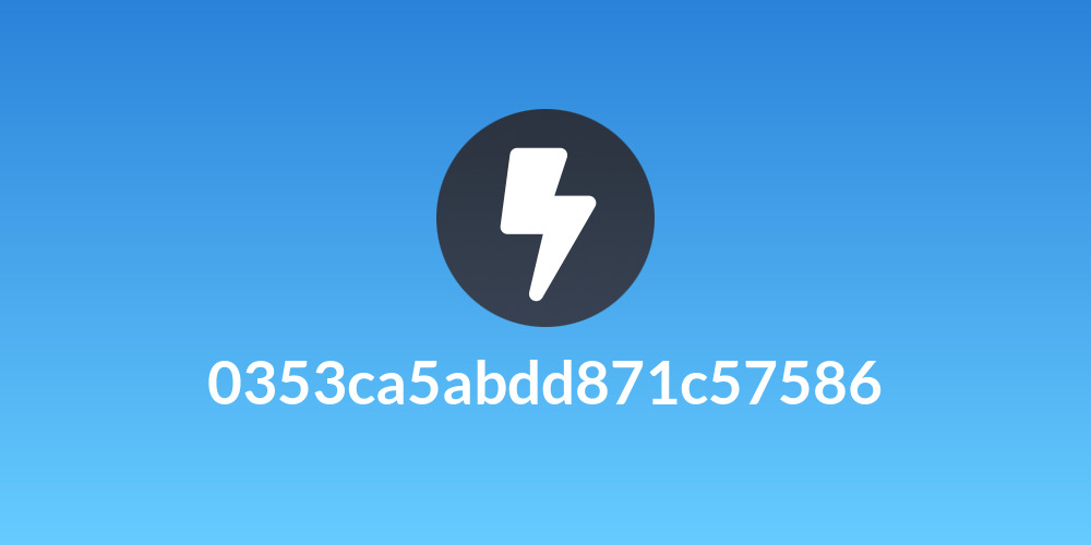 0353ca5abdd871c57586
