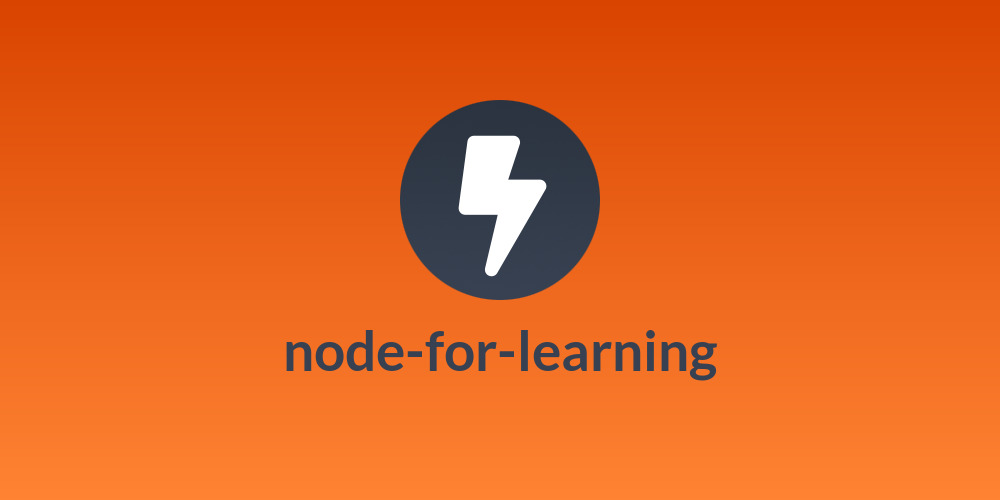 node-for-learning