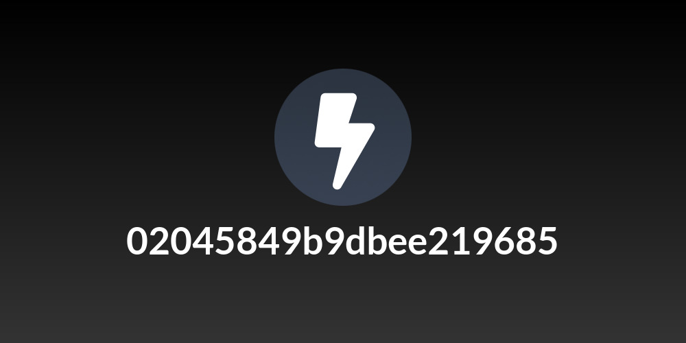 02045849b9dbee219685