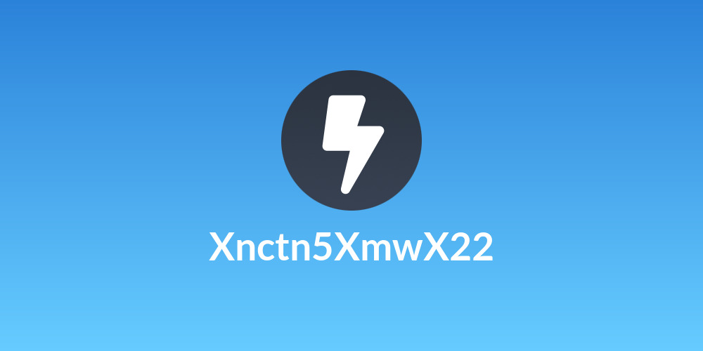 Xnctn5XmwX22