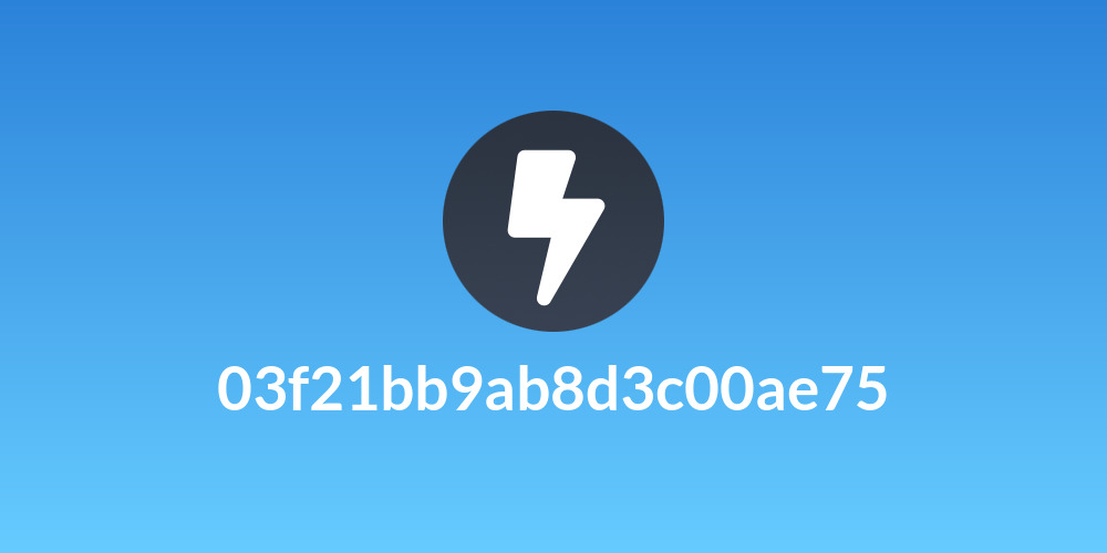 03f21bb9ab8d3c00ae75
