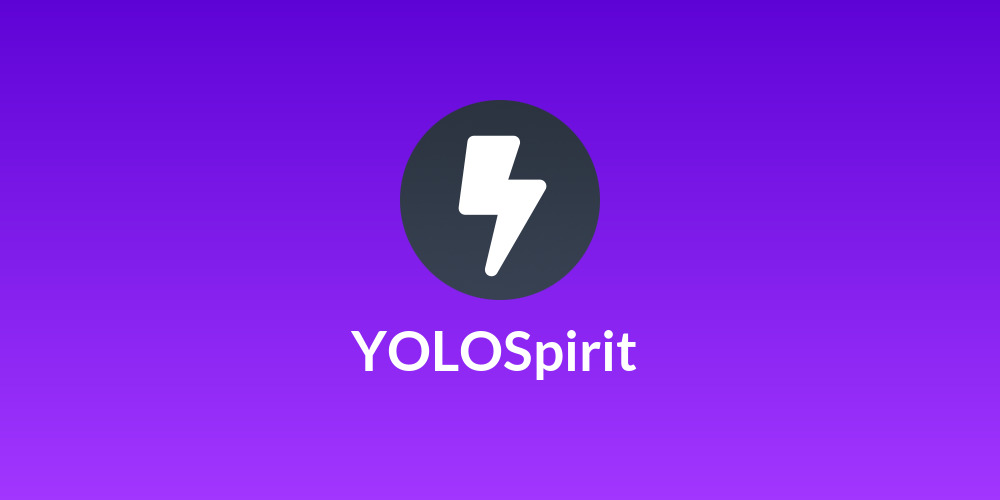 YOLOSpirit ✌️💓🌟🚯