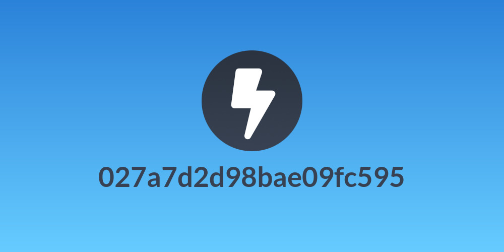 027a7d2d98bae09fc595