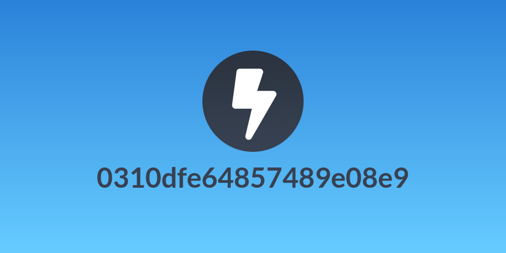 0310dfe64857489e08e9