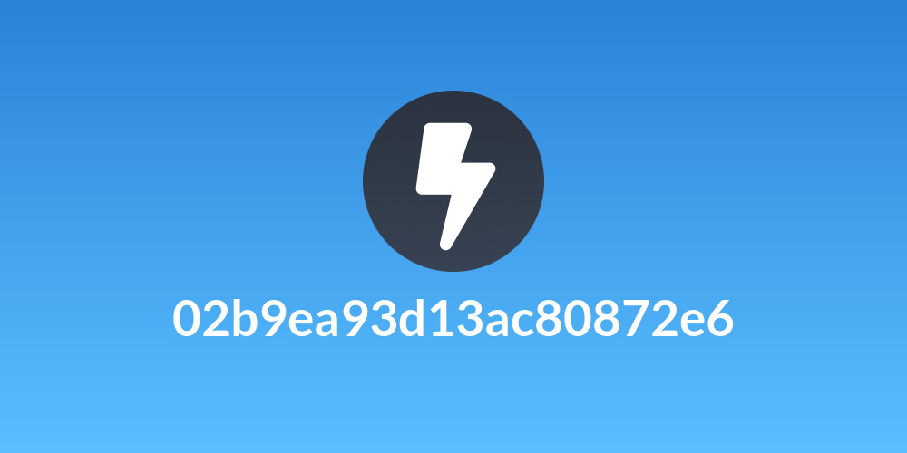 02b9ea93d13ac80872e6