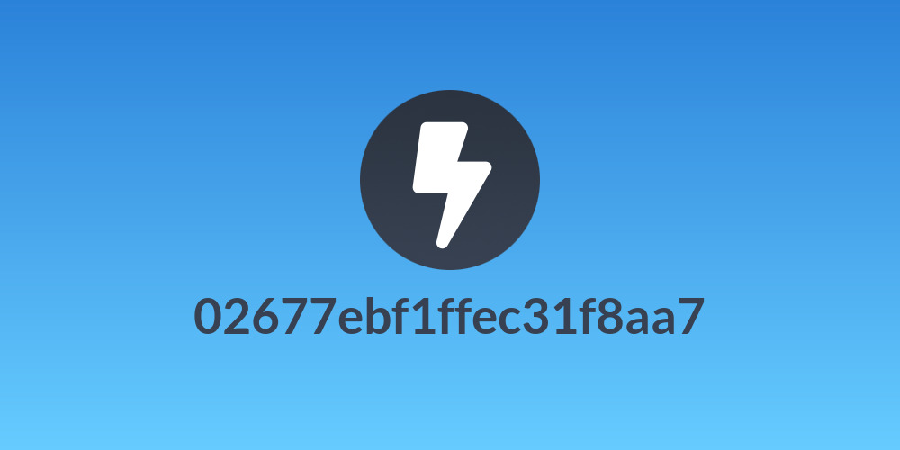 02677ebf1ffec31f8aa7