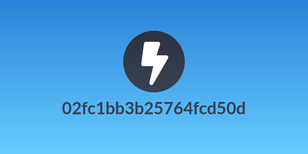 02fc1bb3b25764fcd50d
