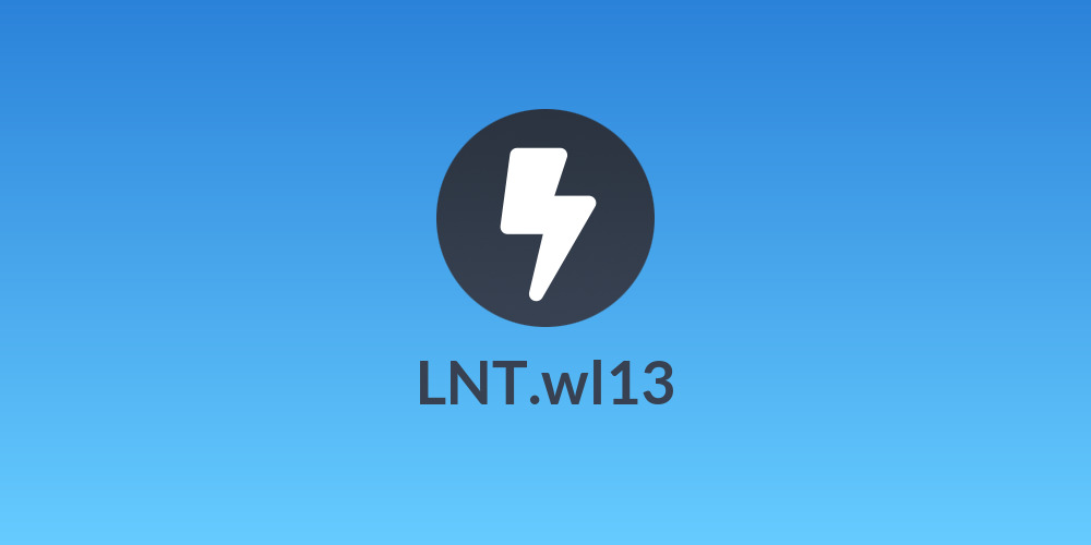 LNT.wl13