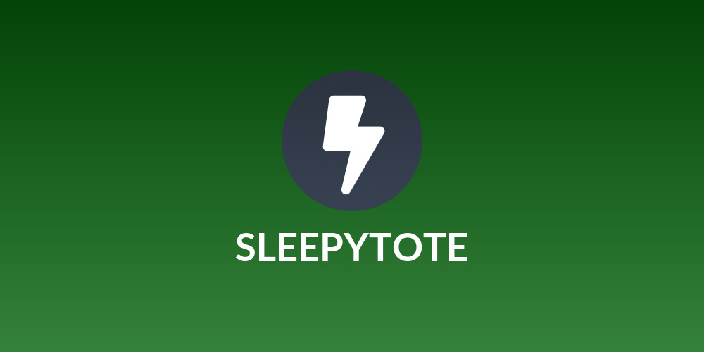 SLEEPYTOTE